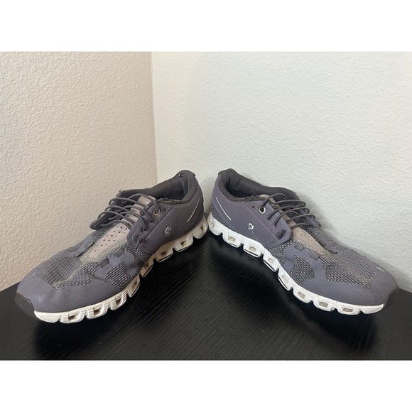 On Cloud 5 Shark Pebble Athletic Trail Running Shoes Sneakers Womens Size 8.5 US - Picture 4 of 8